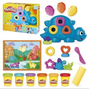 Play-Doh Shapes & Colors Dino starter set.